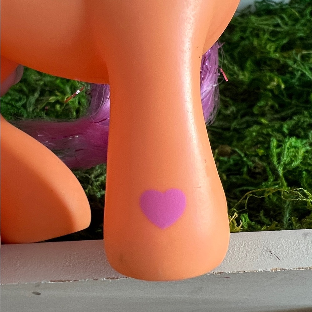 VINTAGE Hasbro My Little Pony figure G3 2002 Island Rainbow Y2K Tinsel Hair ✨ - Picture 11 of 15